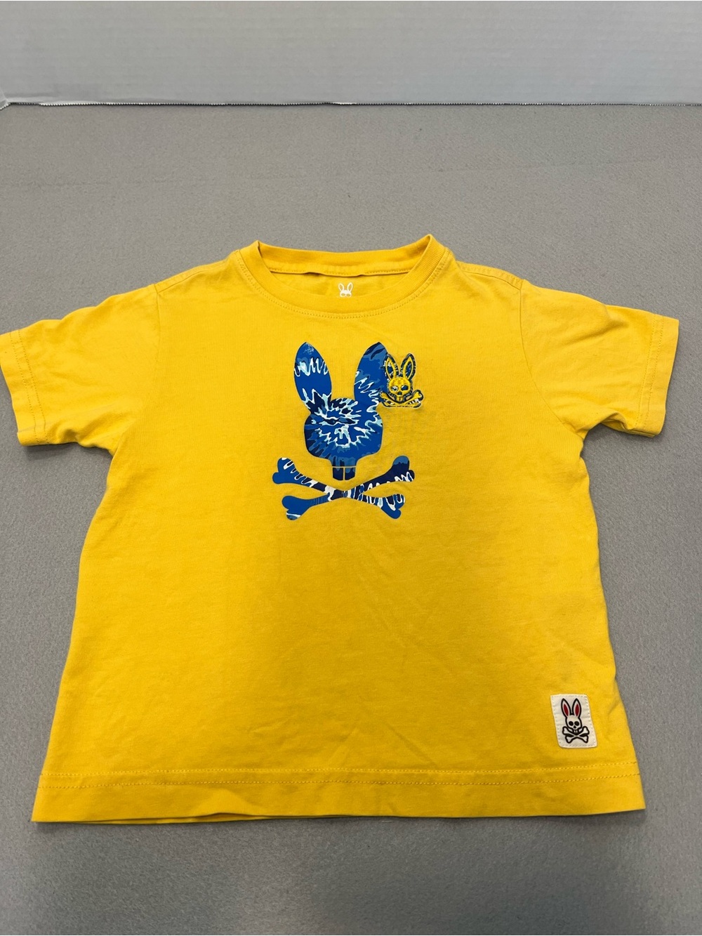 Psycho Bunny Boy Top Short Sleeves Yellow Size XXS (4)